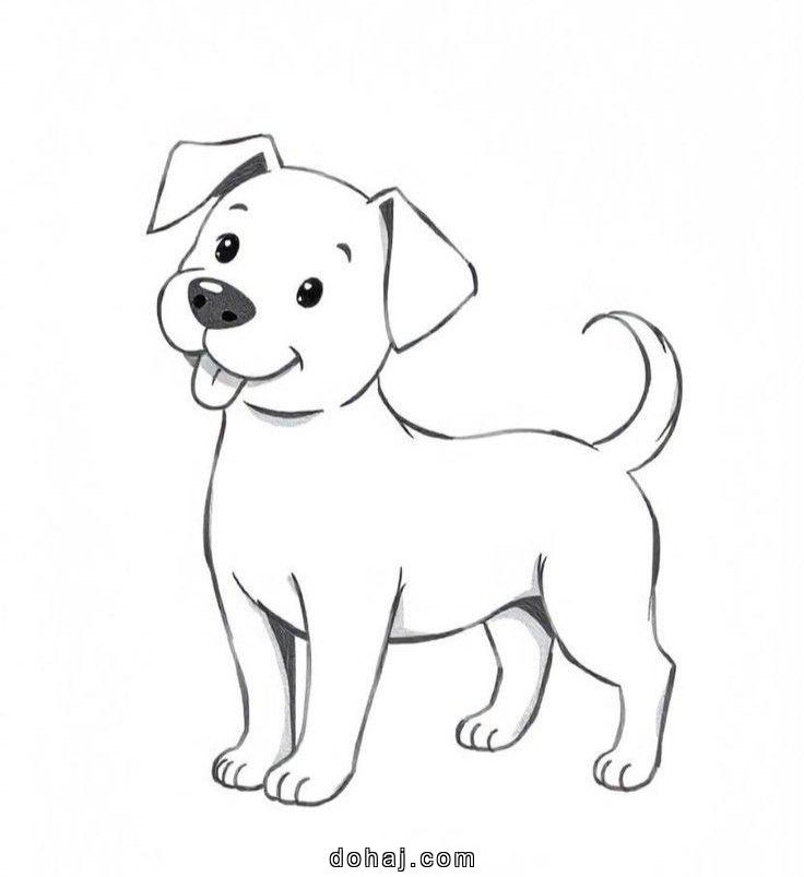 Drawing Pencil Dog Pencil Drawing