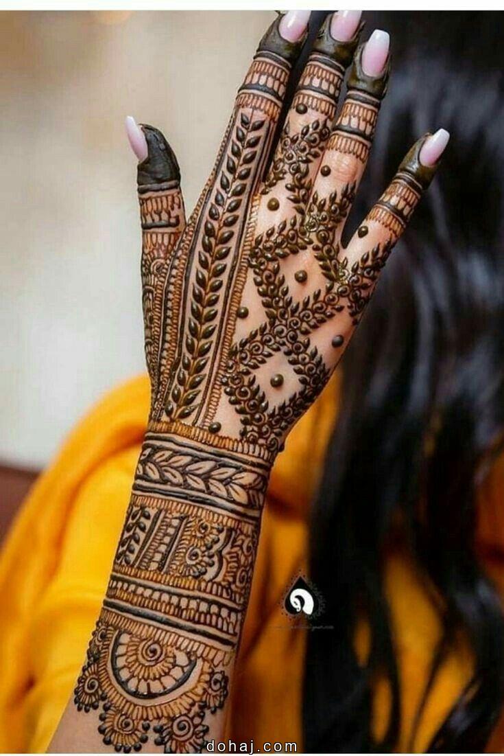 Dulhan Mehndi Bridal Stylish Full Hand Mehndi Design