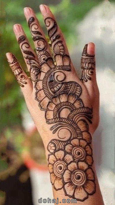 Dulhan Mehndi Dulhan Mehndi Bridal Stylish Full Hand Mehndi Design