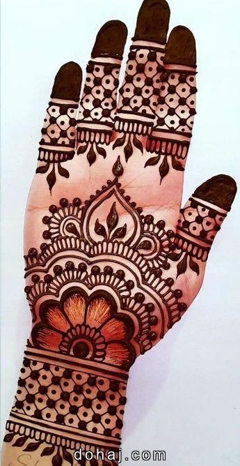 Easy Arabic Mehndi Design Back Hand Simple