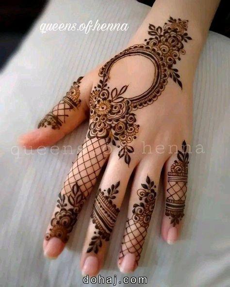 Easy Beautiful Mehndi Design