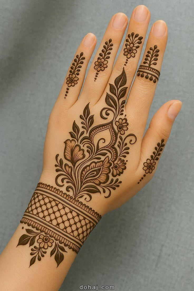 Easy Chhote Bachho Ki Mehndi Ke Design
