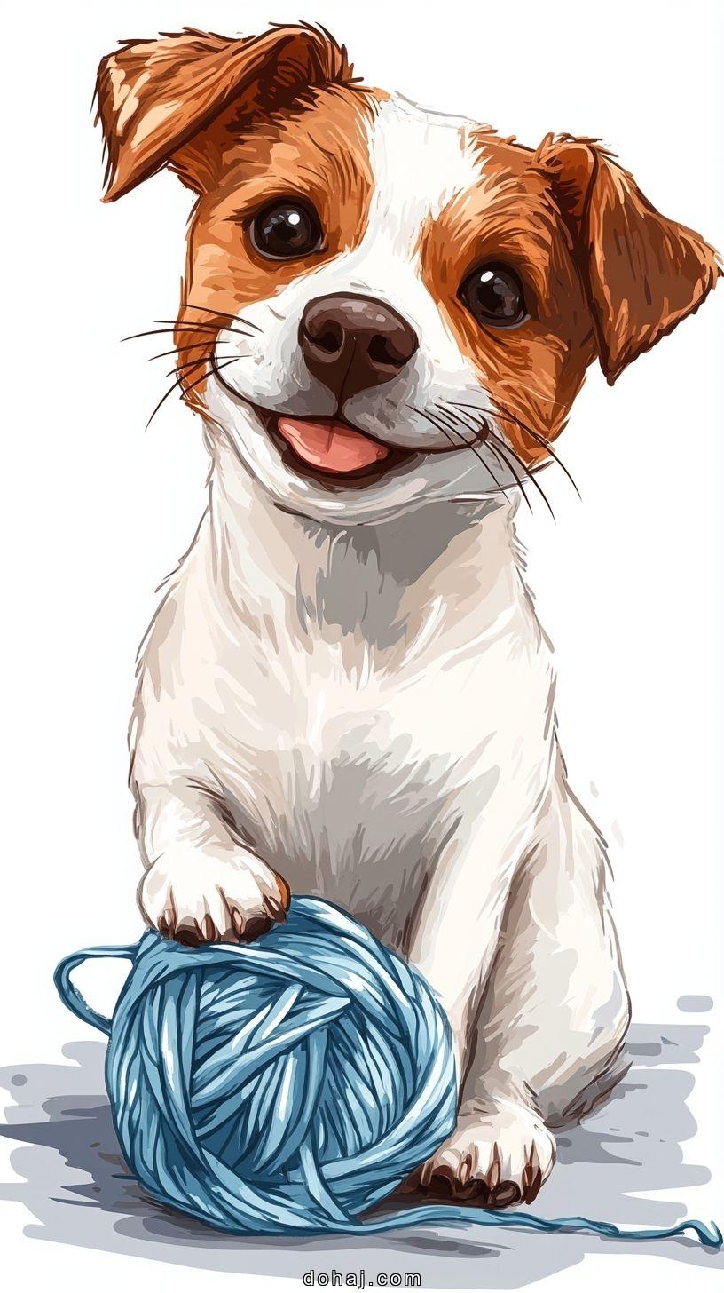 Easy Dog Drawing For Kids