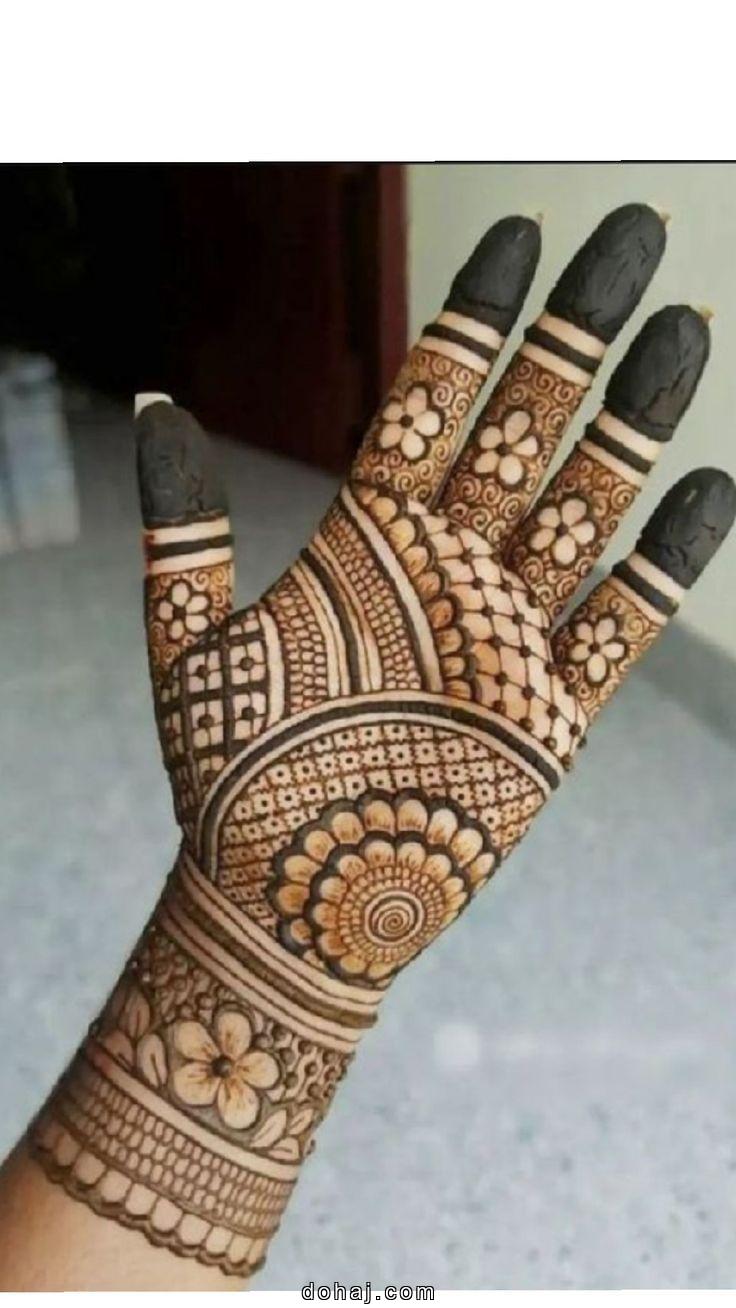 Easy Dulha Mehndi Design