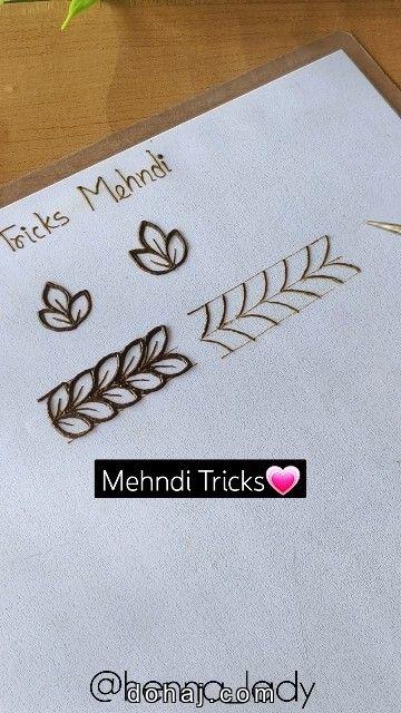 Easy Front Hand Simple Mehndi Design