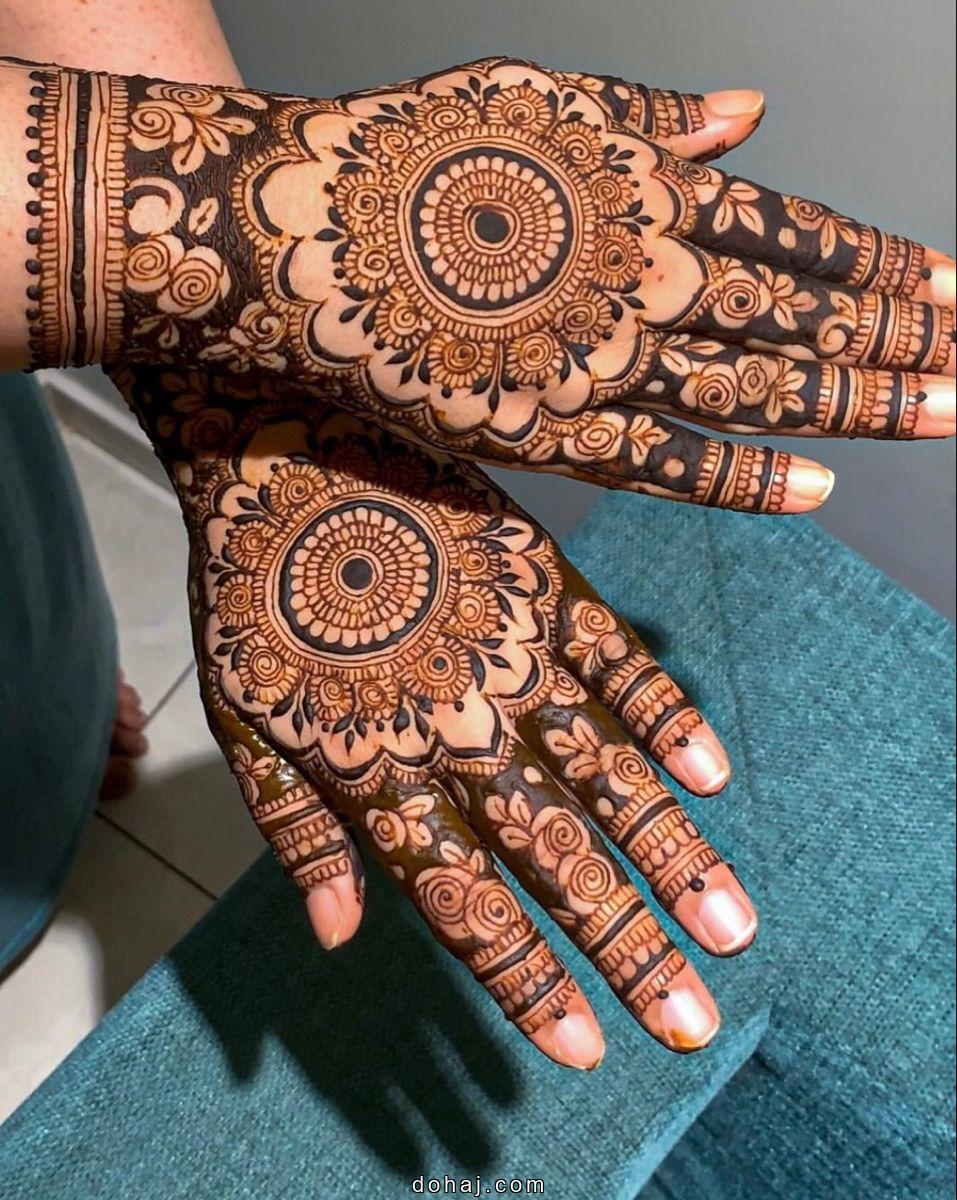 Easy Full Hand Mehndi