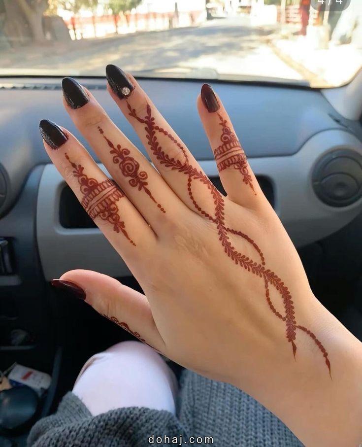 Easy Mehndi Design Front Hand Simple And Beautiful