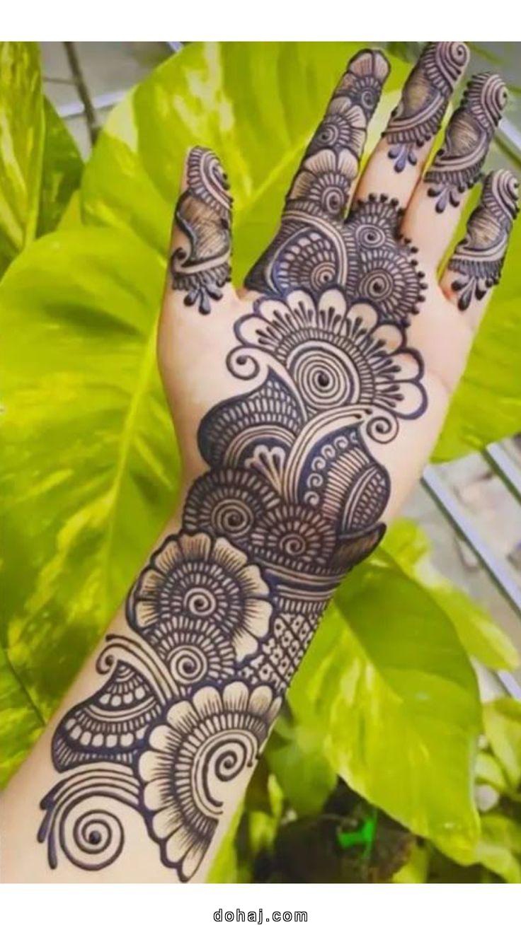 Easy Mehndi Design Front