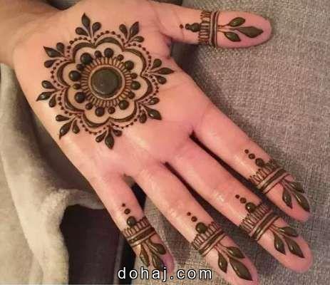 Easy Mehndi Design In Hatheli