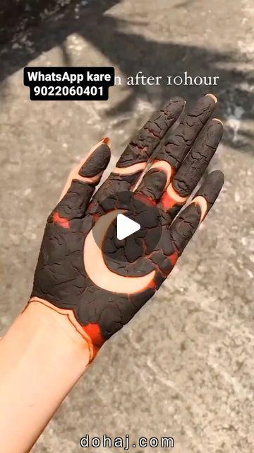 Easy Modern Full Hand Mehndi Design