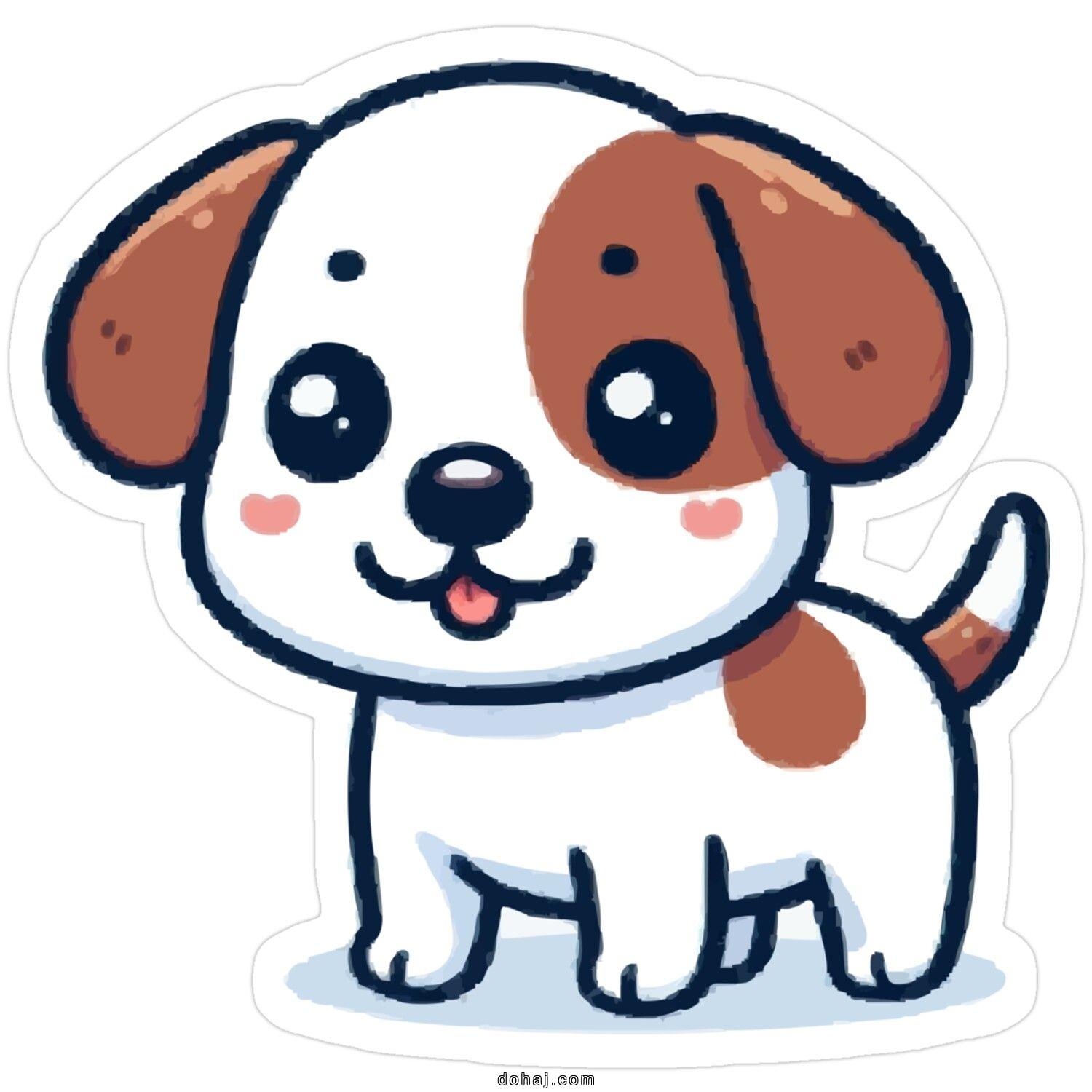Easy Puppy Cute Dog Drawing