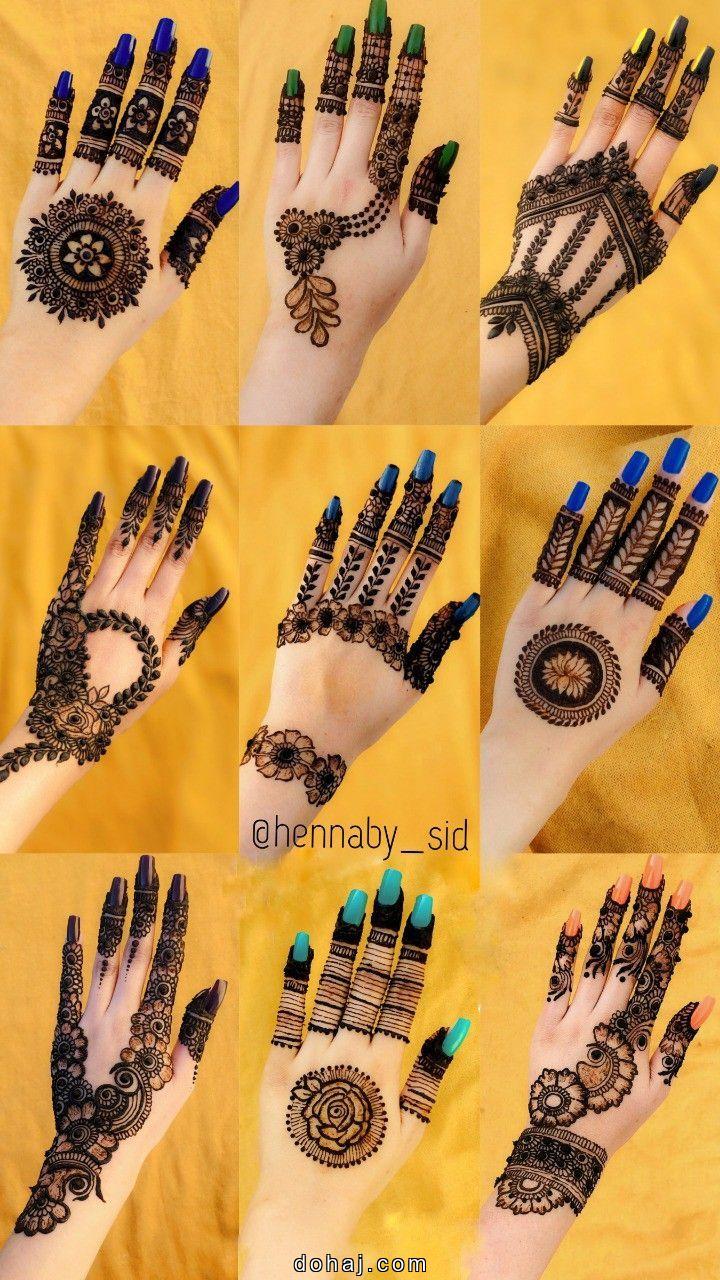 Easy Rose Mehndi Design Step By Step