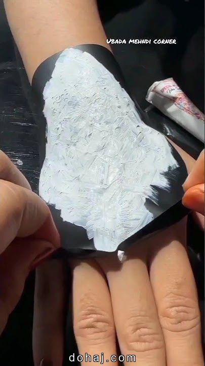 Easy Simple Finger Mehndi Design