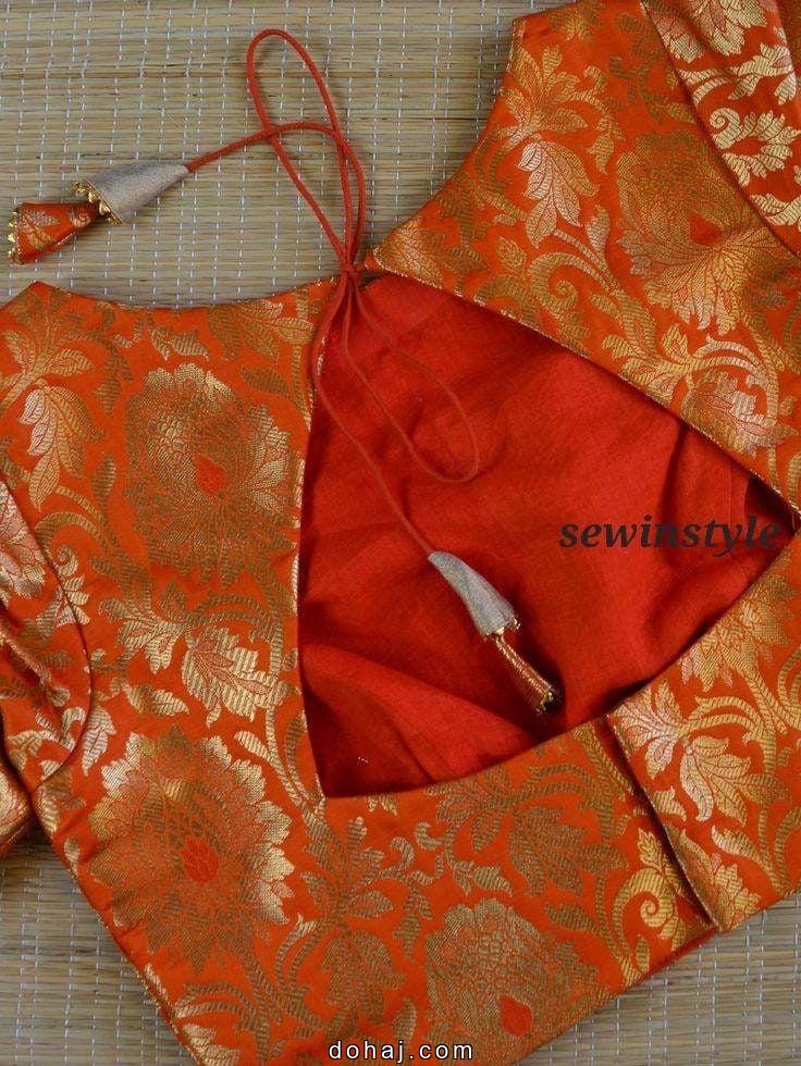 Embroidery Work Blouse Designs