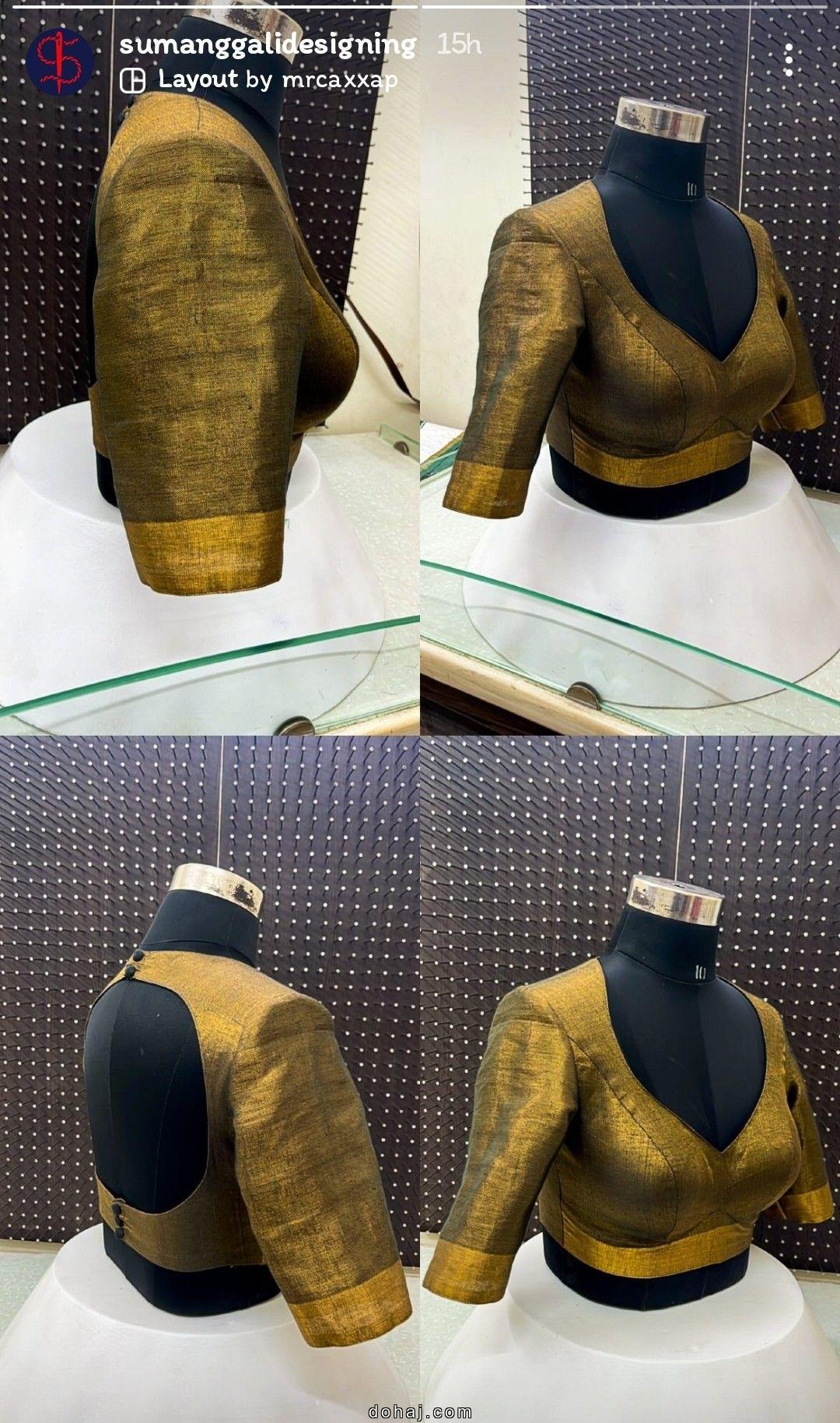 Fancy Saree Blouse Designs Images