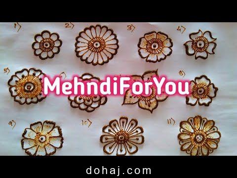 Floral Flower Mehndi Design