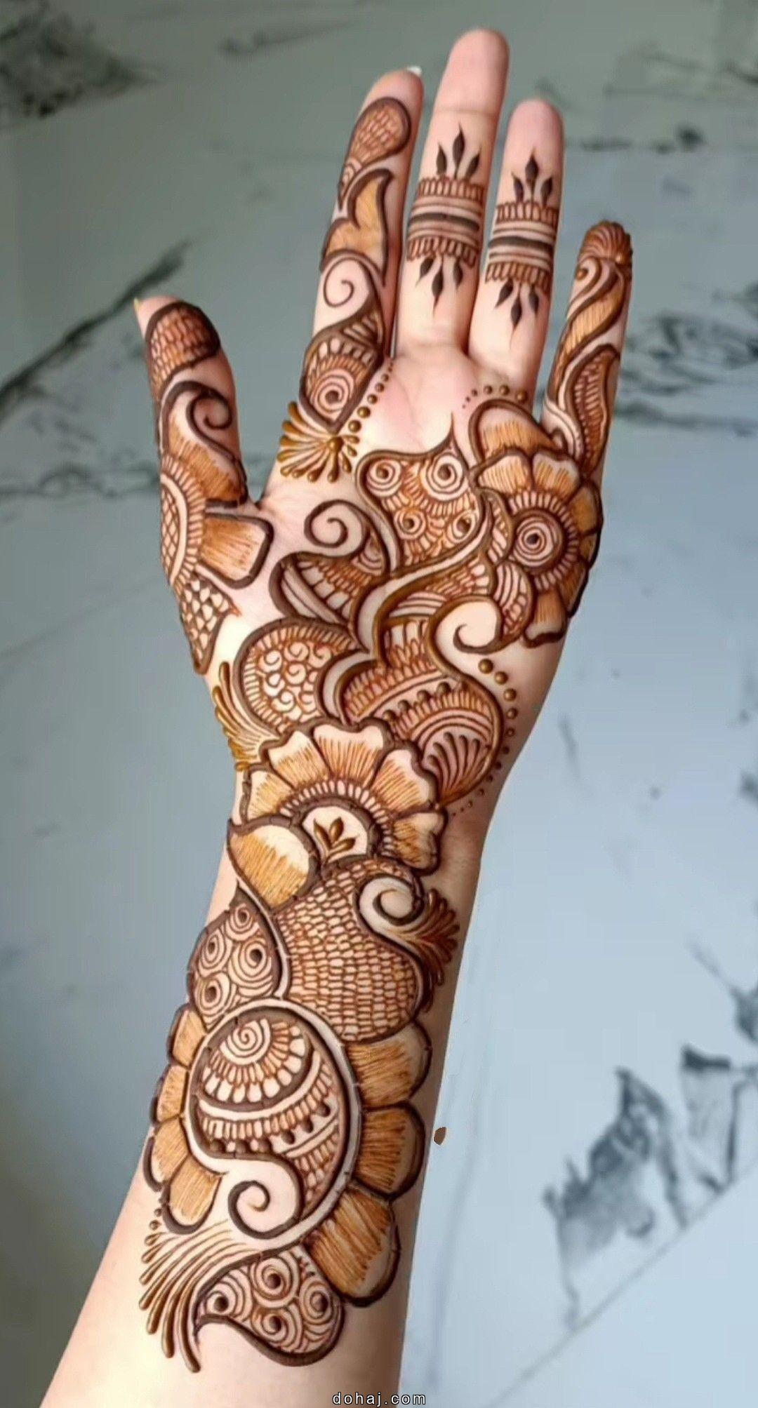 Floral Henna New Mehndi Design