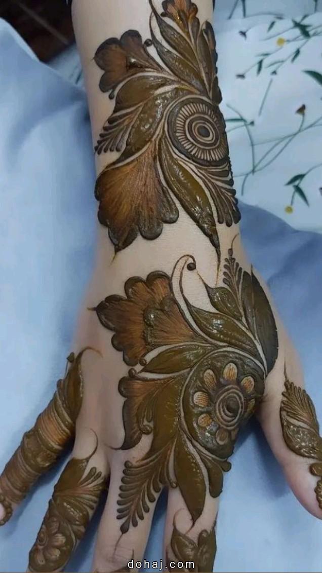 Floral Mehndi Design Bridal