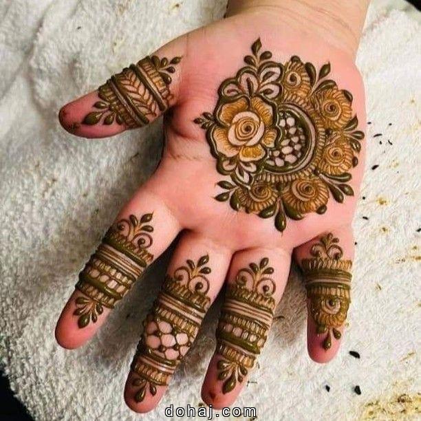 Flower Dubai Mehndi Design