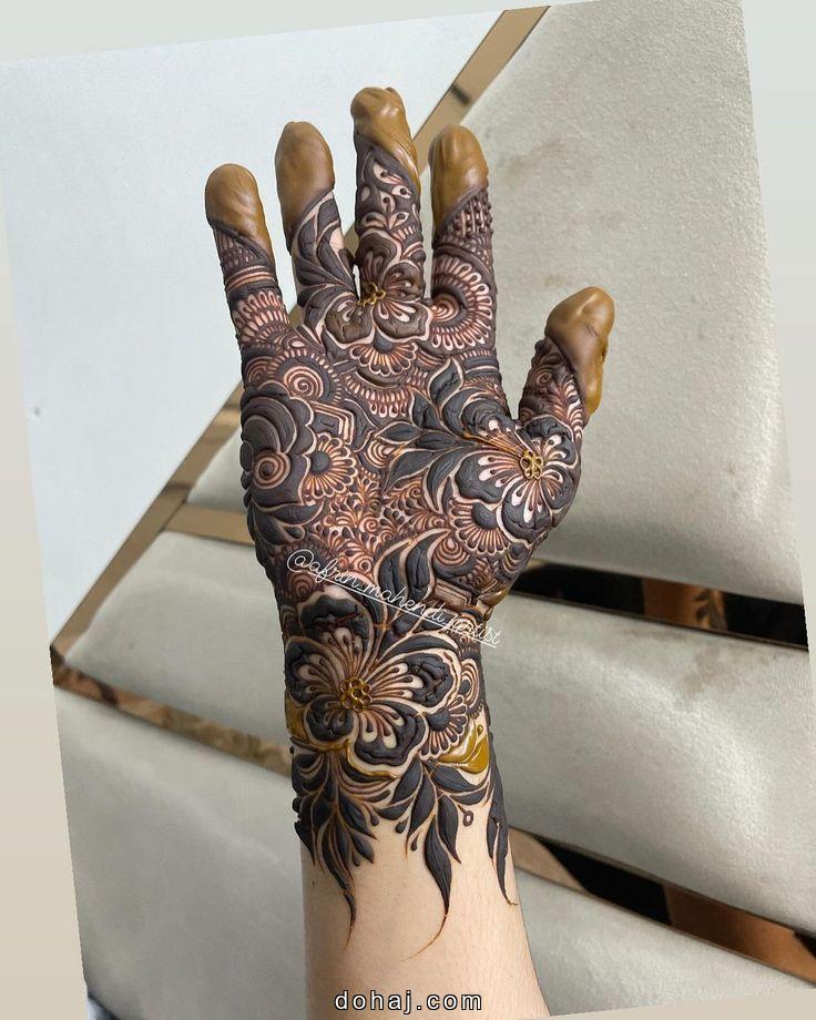 Flower Easy Simple Flower Mehndi Design