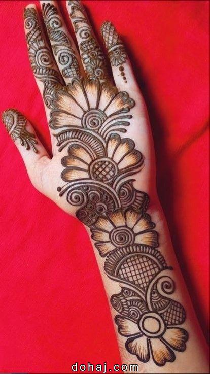 Flower Easy Simple Flower Mehndi Design