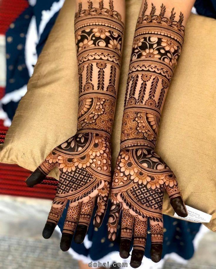 Flower Flower Bridal Mehndi Design