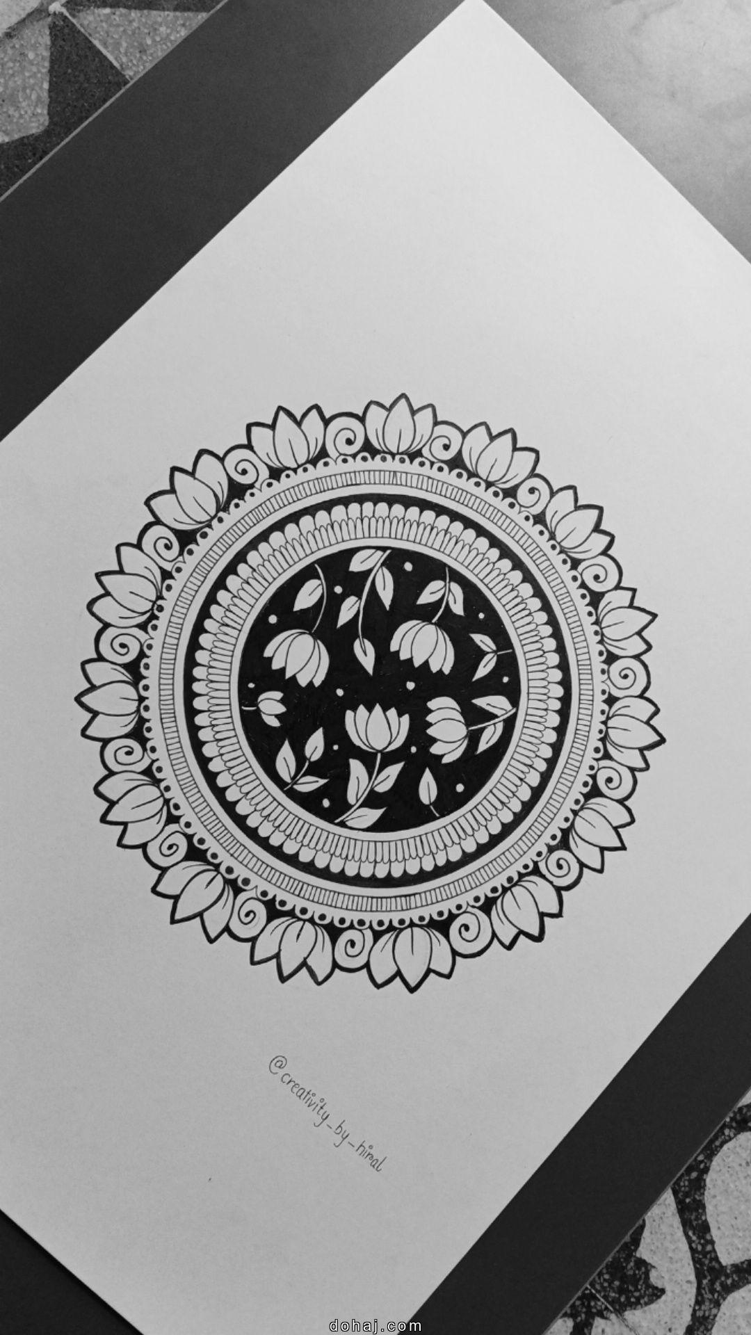 Flower Flower Stylish Back Hand Mehndi Design