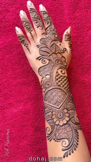 Flower Mehndi Design Latest