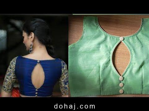 Front Boat Neck Blouse