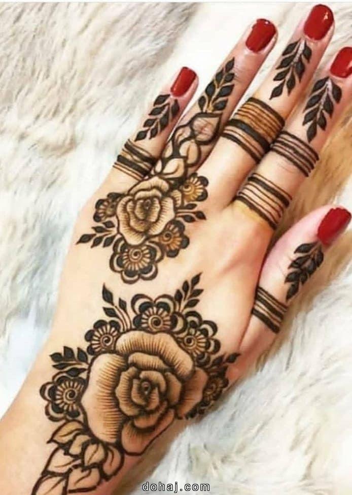 Front Full Hand Mehndi Design Easy And Beautiful