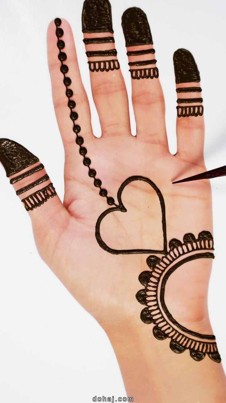 Front Hand Mehndi Design Arabic Simple And Beautiful