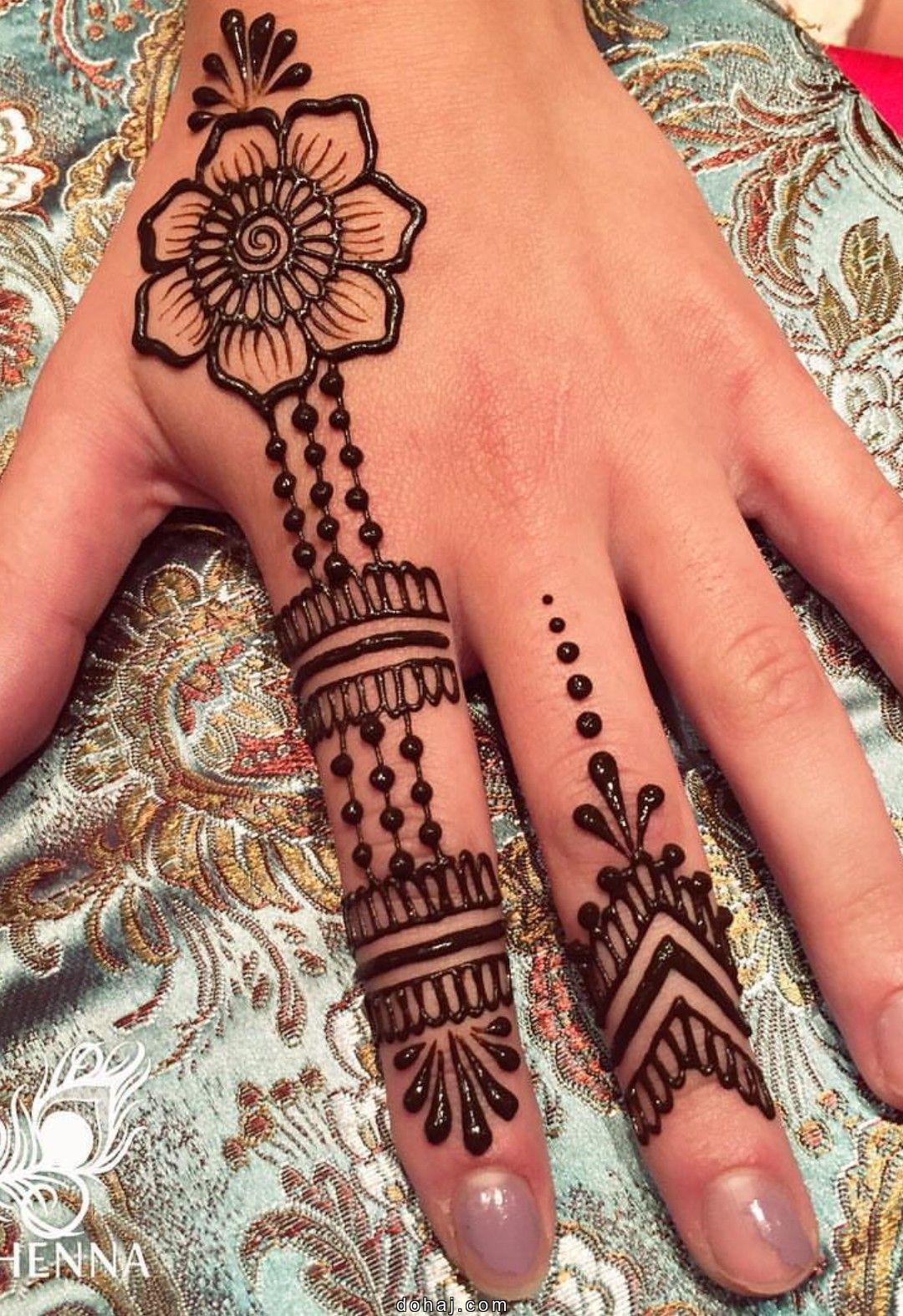 Front Hand Simple Mehndi Design Easy And Beautiful