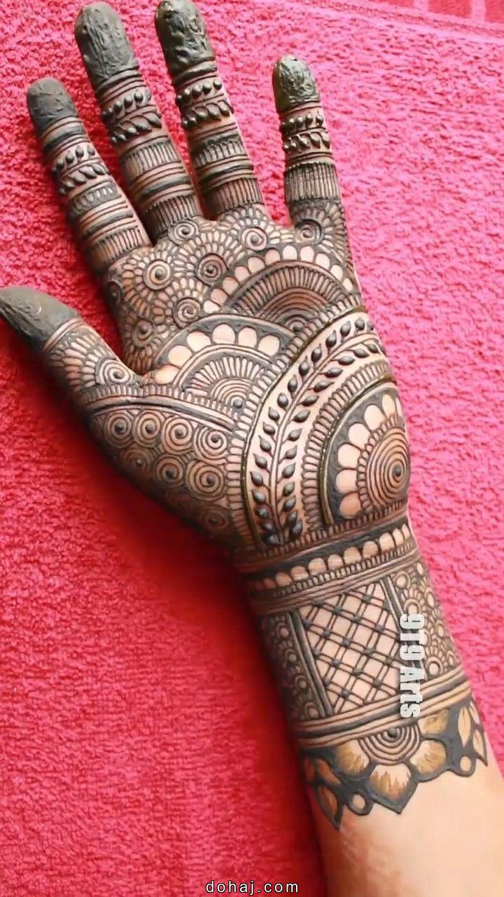 Front Mehndi Design Easy