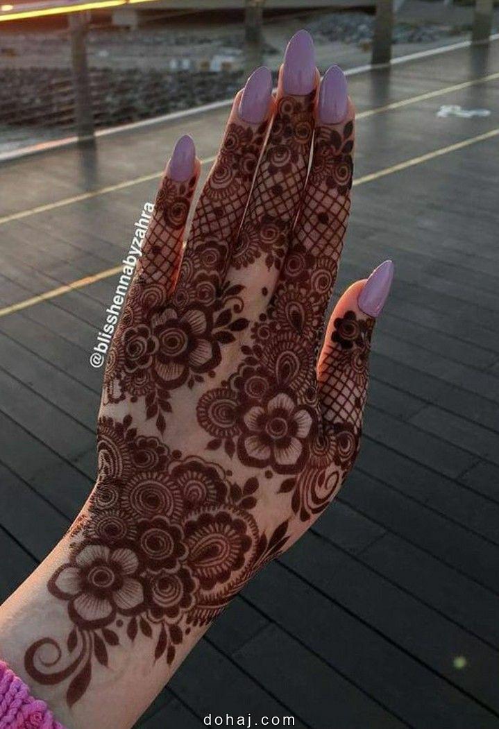 Full Back Hand Mehndi Designs