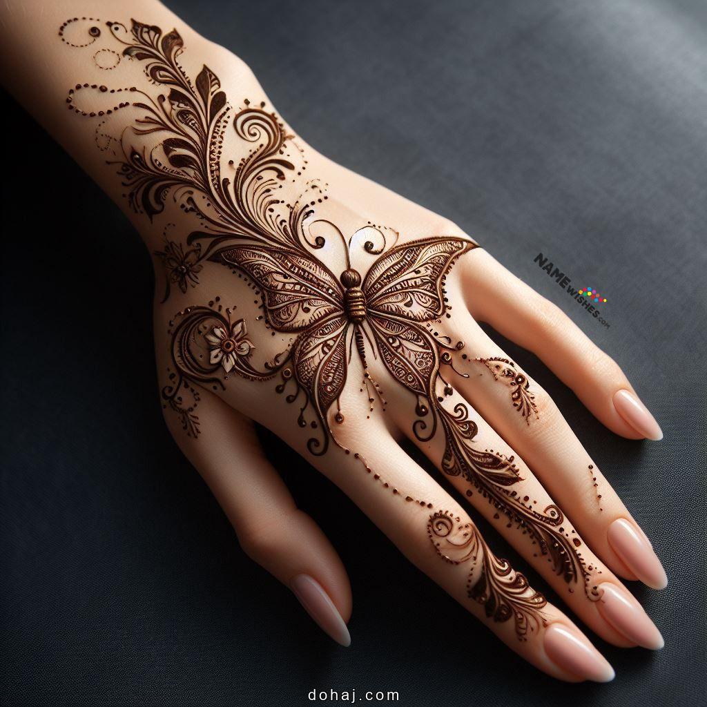 Full Hand Arabic Mehndi Design