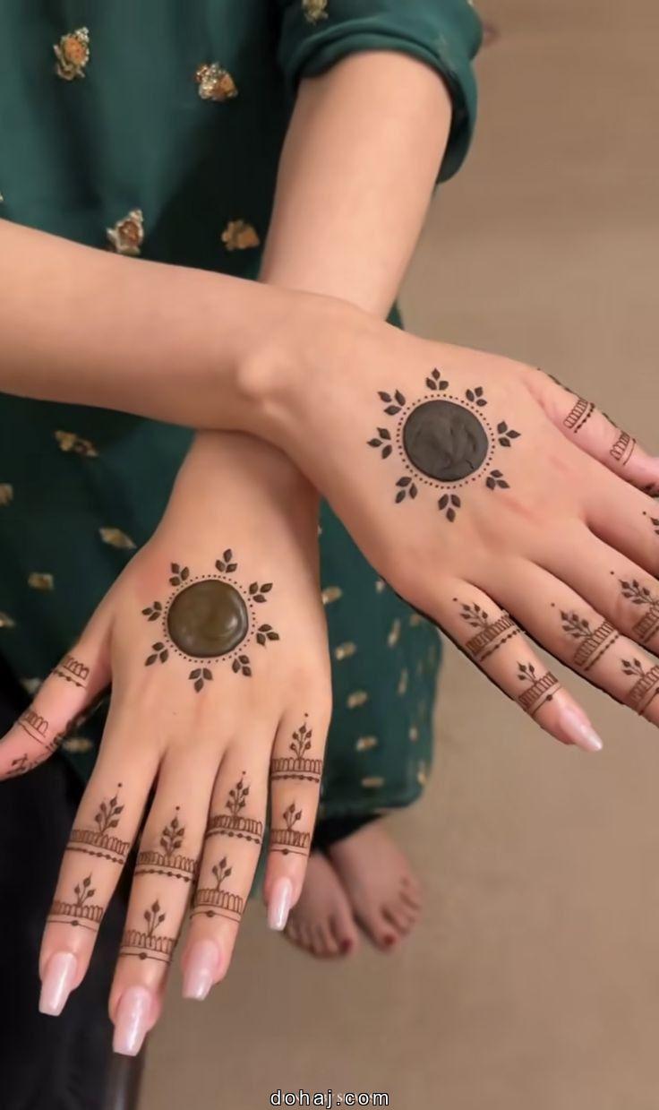 Full Hand Arabic Mehndi Design