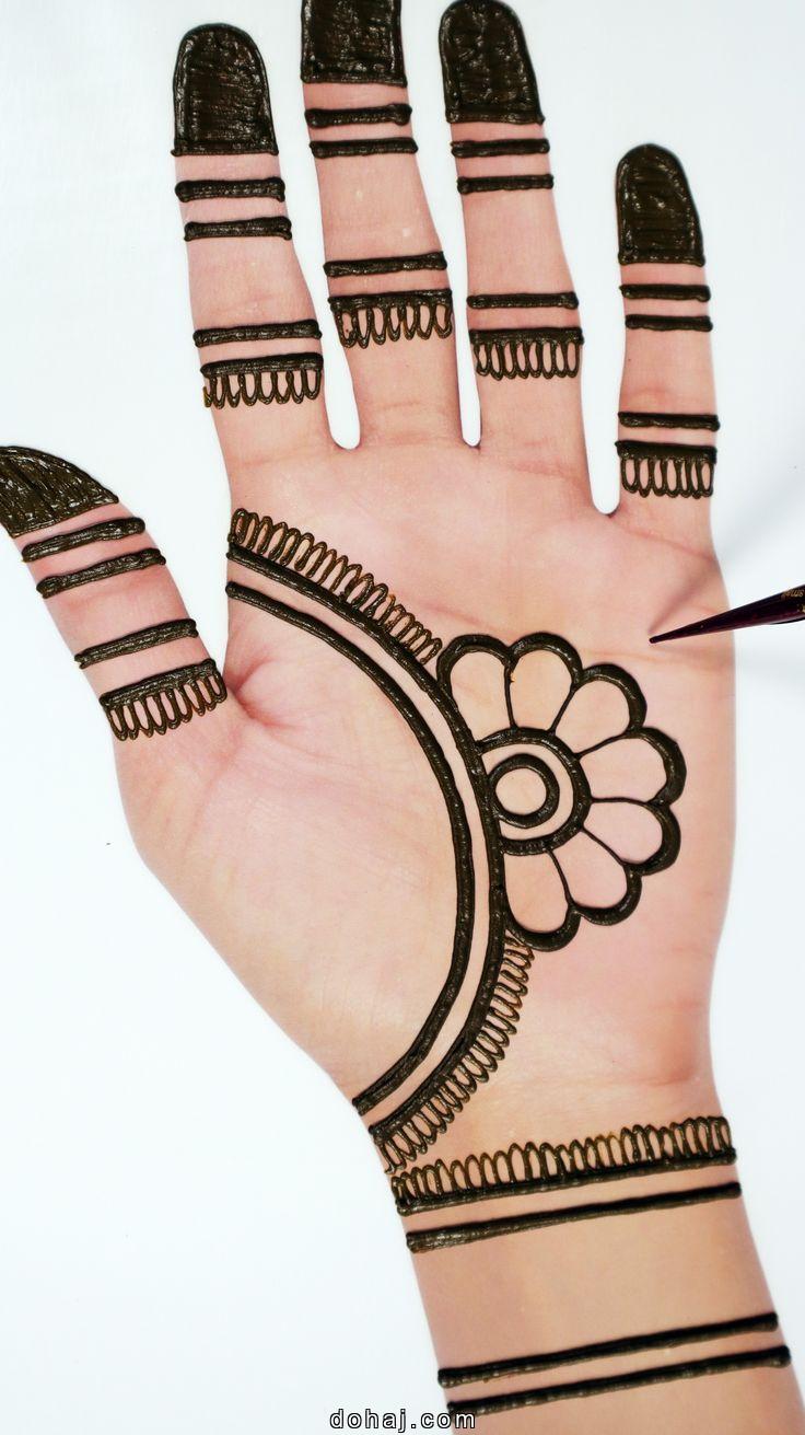 Full Hand Bridal Mehndi Design Back Side