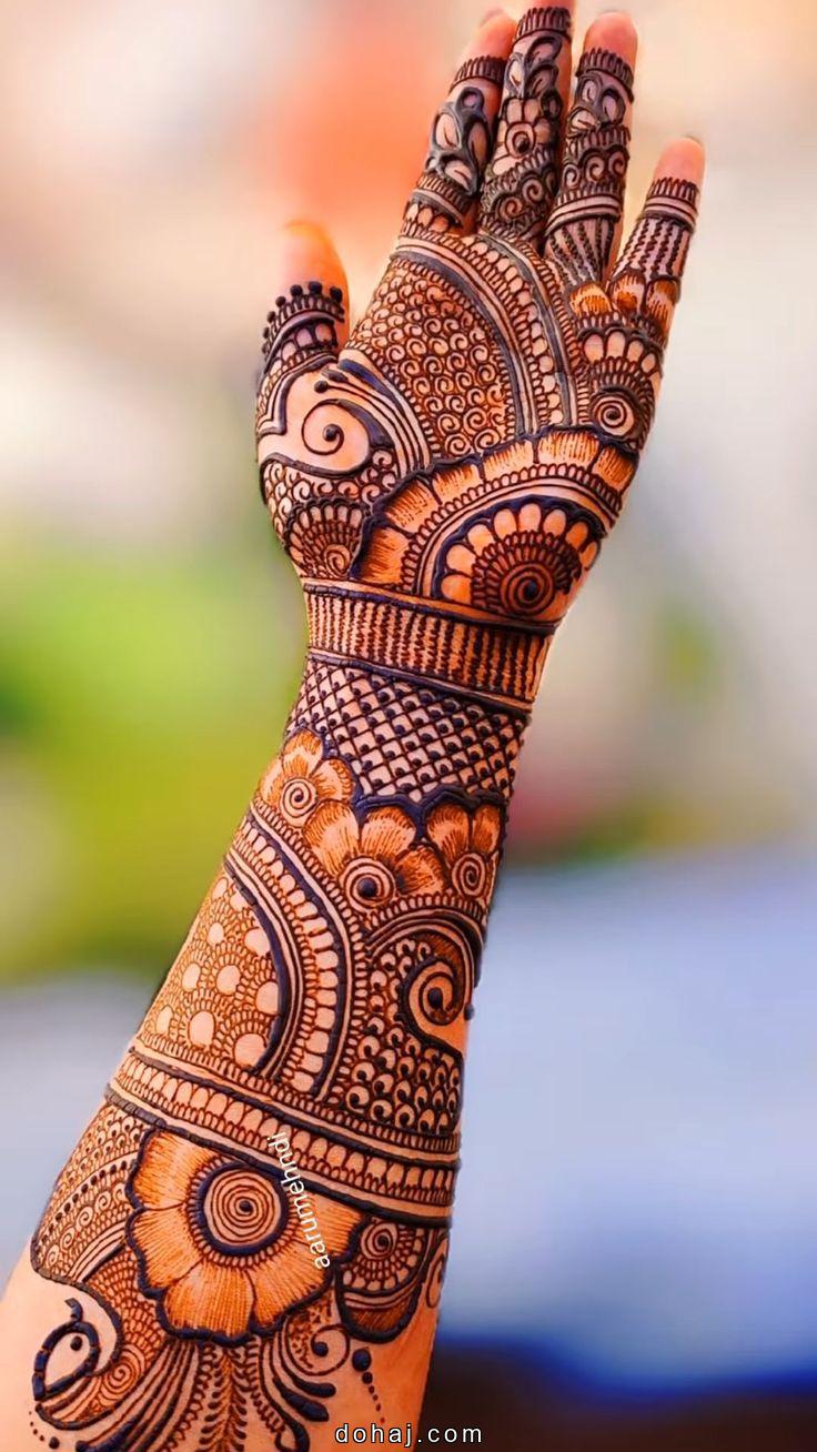 Full Hand Dulhan Mehndi Design