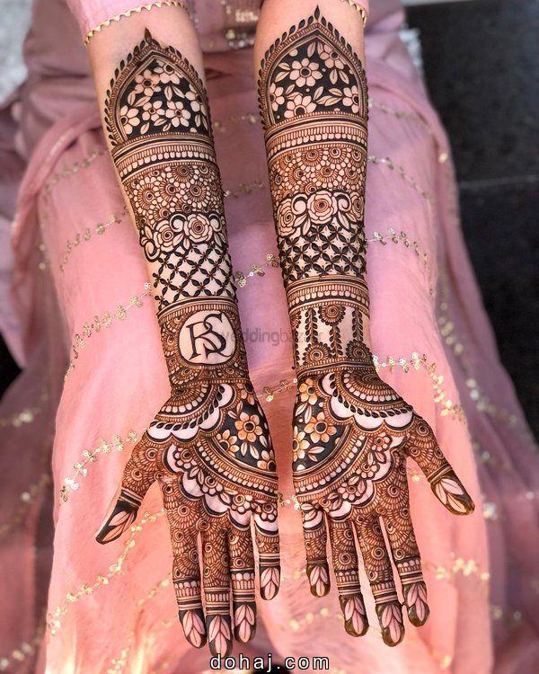 Full Hand Full Hand Easy Mehndi Design For Karva