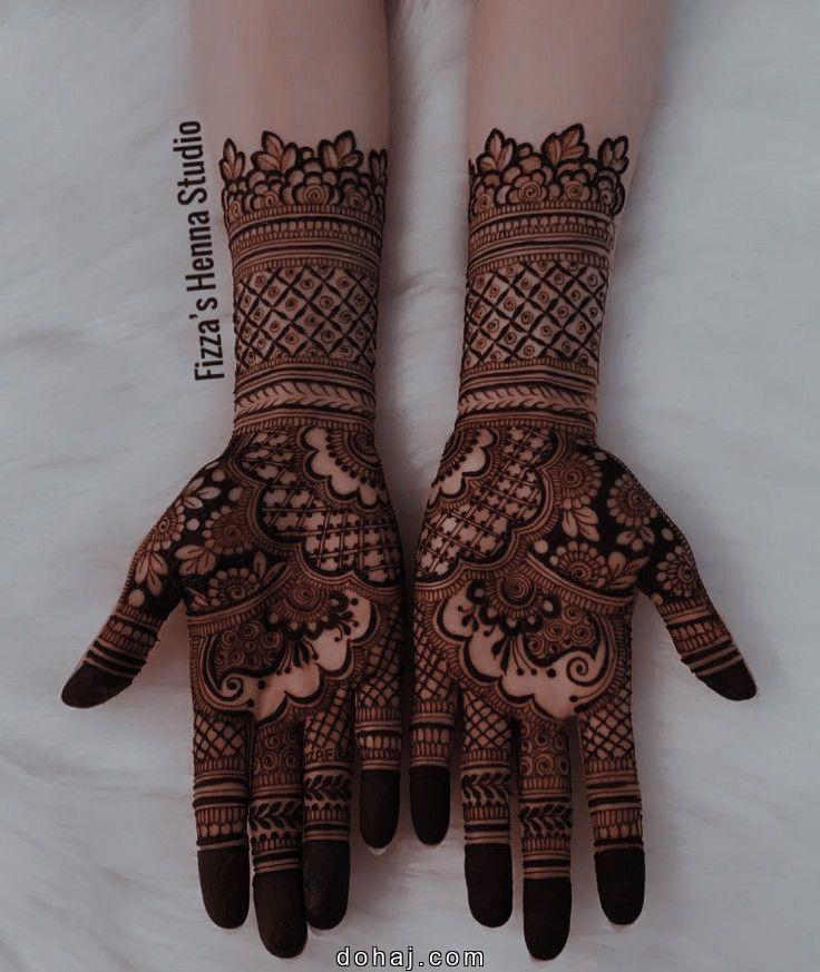Full Hand Mehndi Design For Karva Chauth