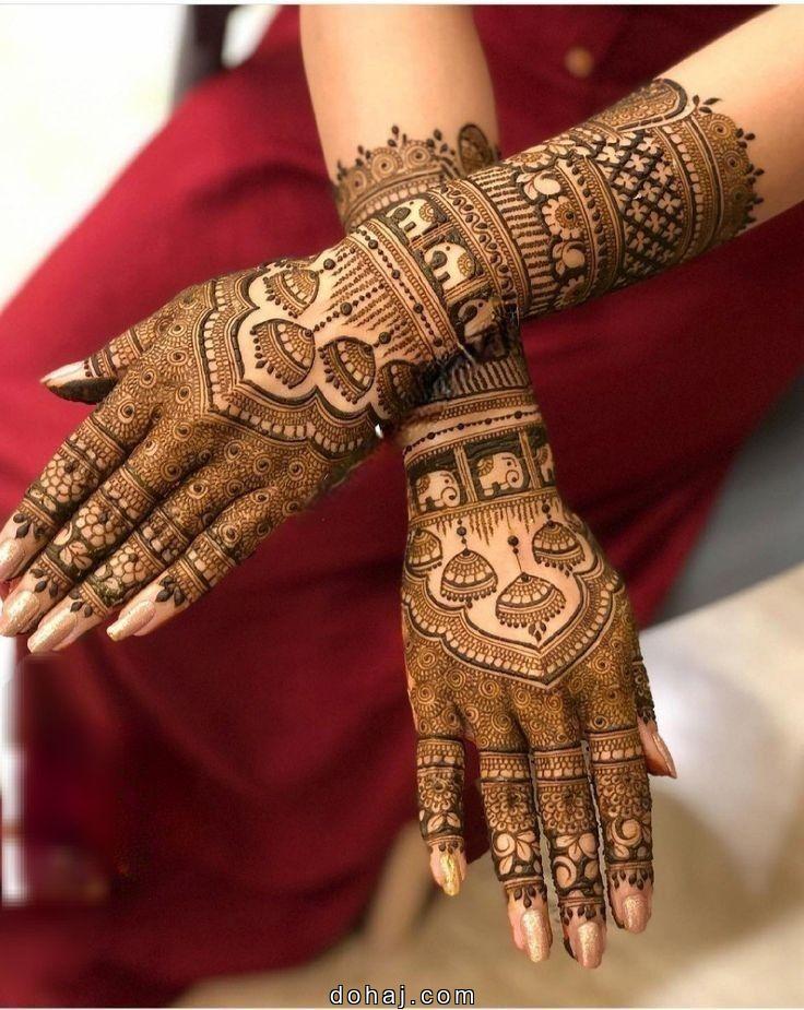 Full Hand Mehndi Design For Kids