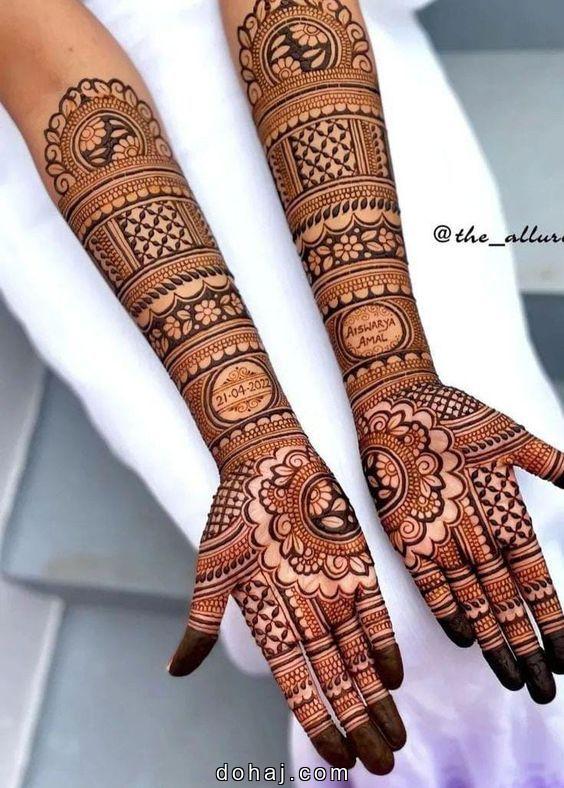 Full Hand Mehndi Designs