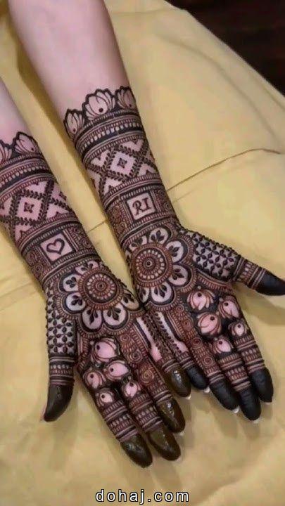 Girls Mehndi Girls Mehndi Back Full Hand Bridal Mehndi Design