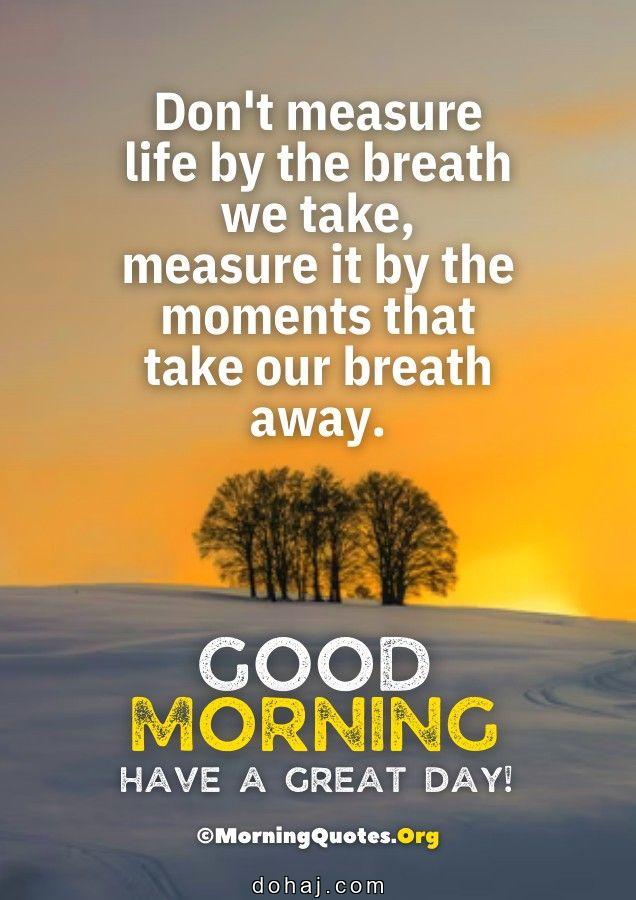 Good Morning Romantic Quotes