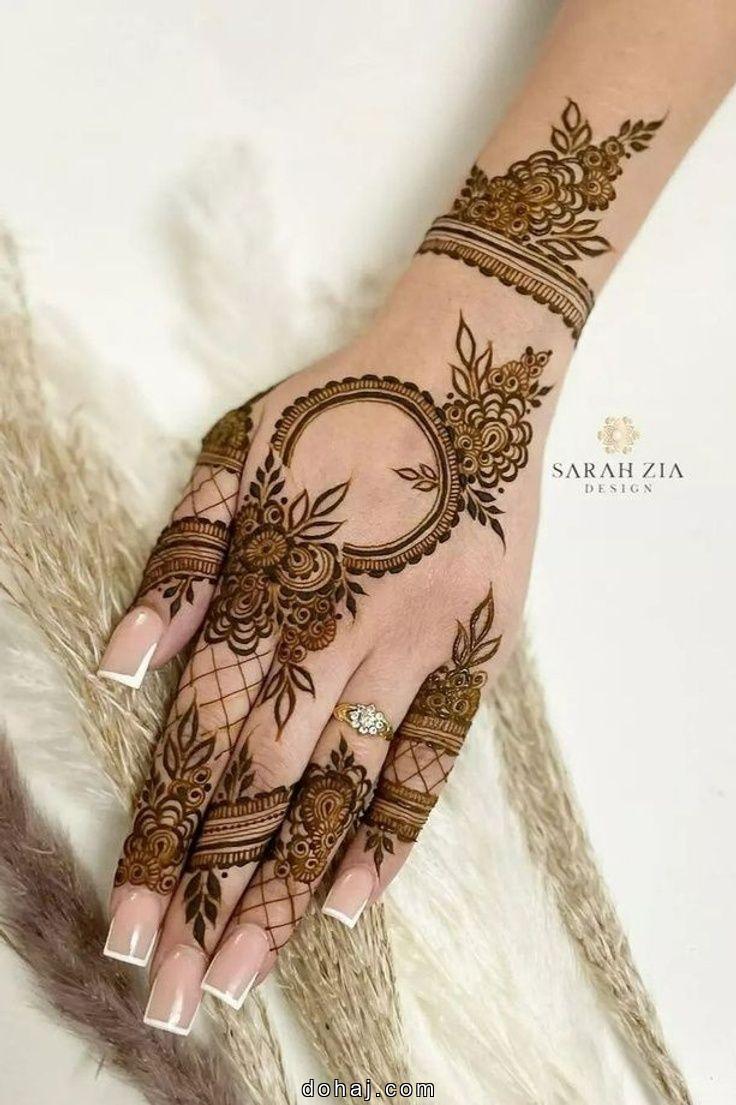 Groom Mehndi Design Back Hand