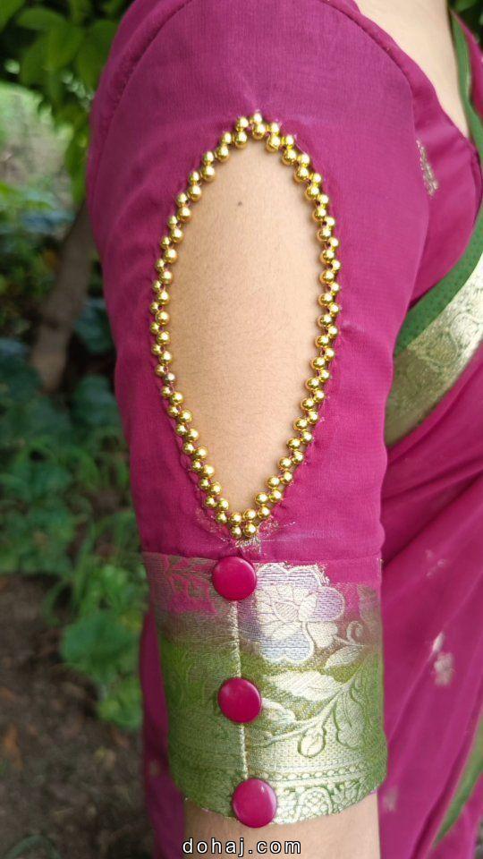 Half Saree Blouse Designs Front And Back