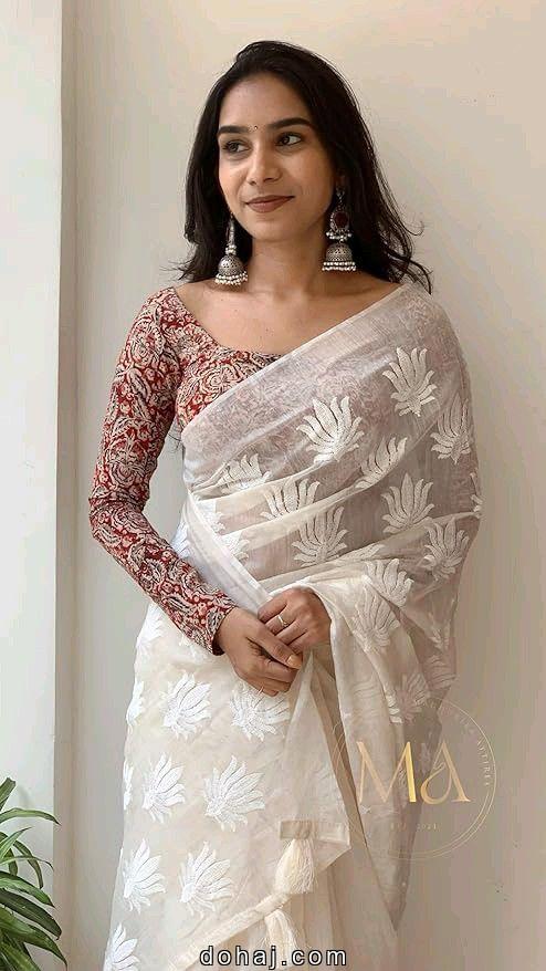 Half Saree Blouse Designs Hands