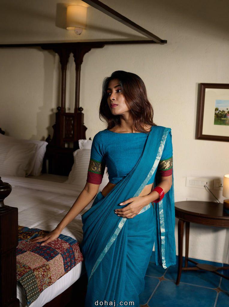 Hand Painted Cotton Sarees