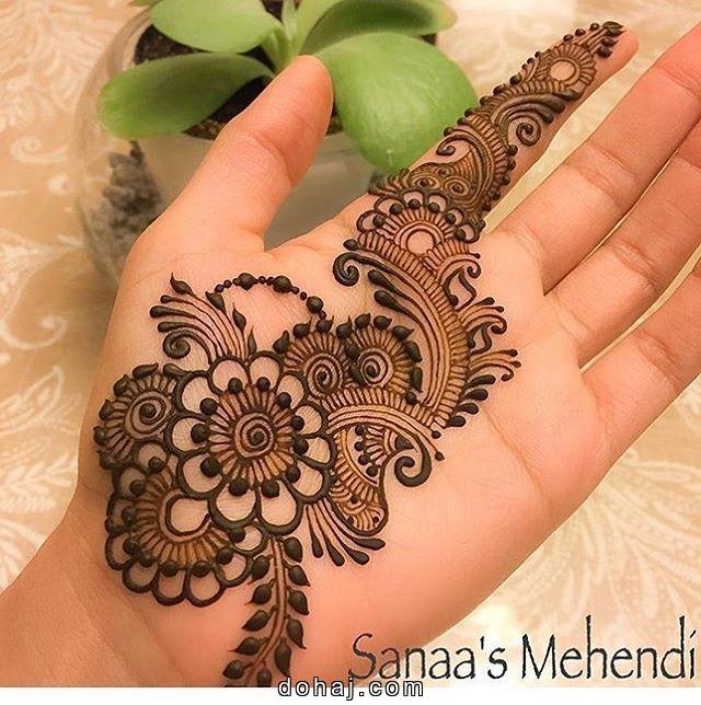 Hand Palm Mehndi Design