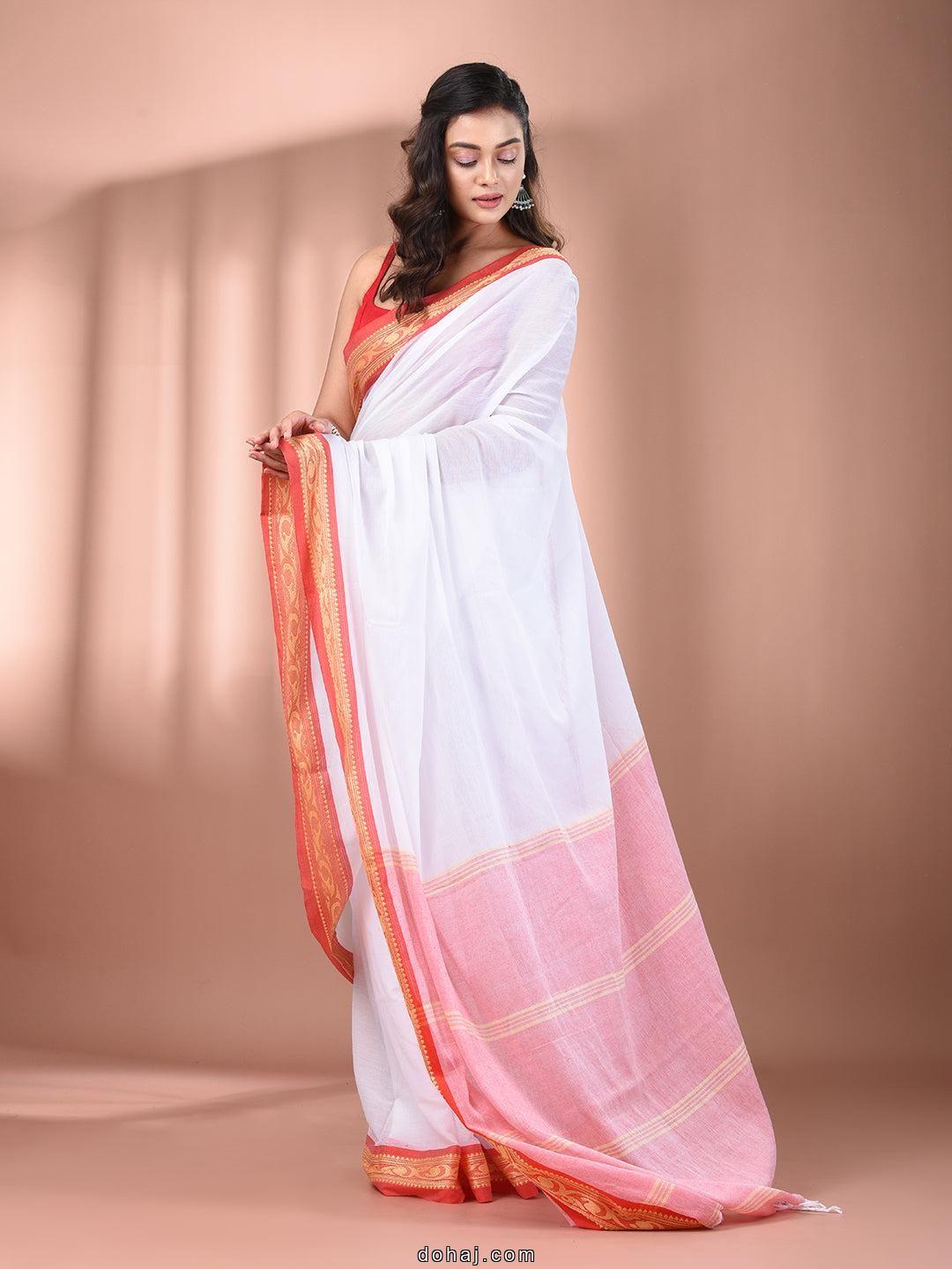 Handloom Banarasi Cotton Silk Sarees
